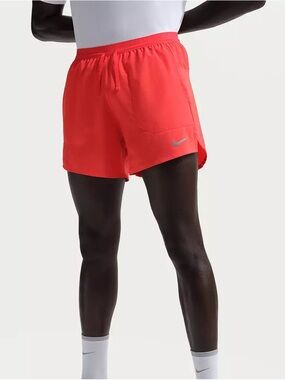 NWT Nike Men’s Brief Lined 7 inch Running Shorts CJ5459 657 Pink Red Medium